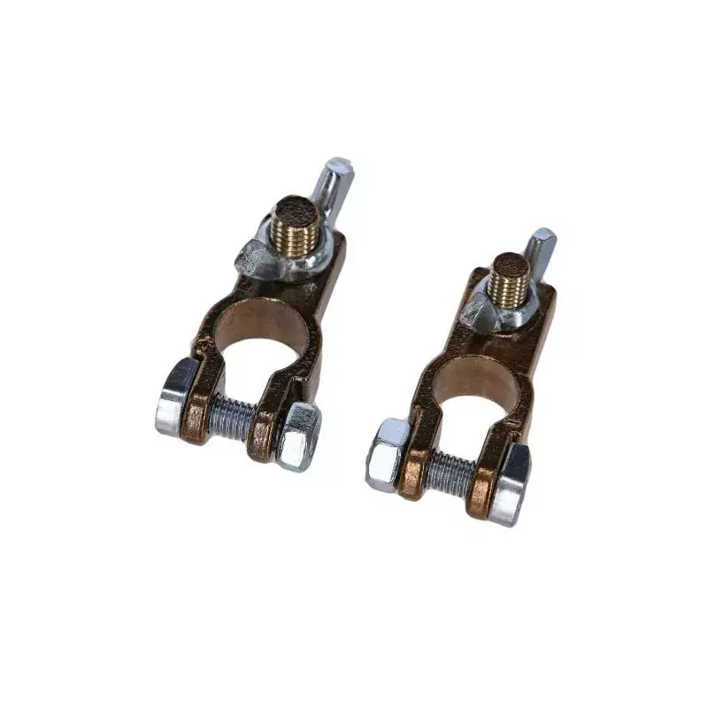 Jeu de cosses batterie laiton Tige M8 avec papillon double serrage Vente Directe
