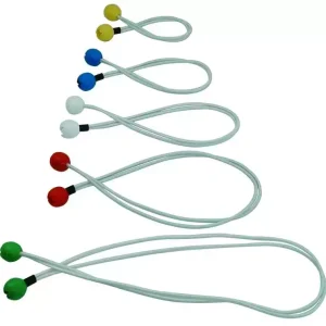 Seulement Aujourd'hui Ferlette Boule rouge diamètre 26mm bout 60cm diamètre 4mm