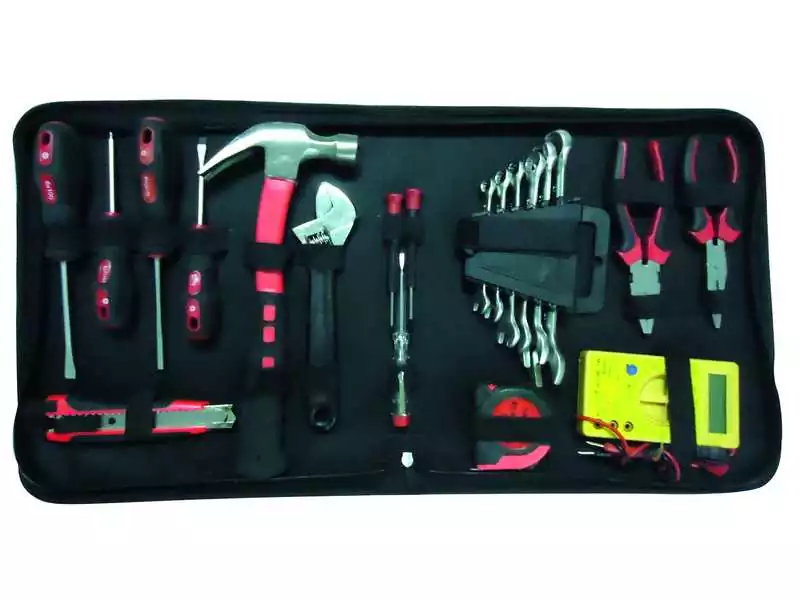 Seulement Aujourd'hui Malette à outils 21 pièces Trousse à outils complète