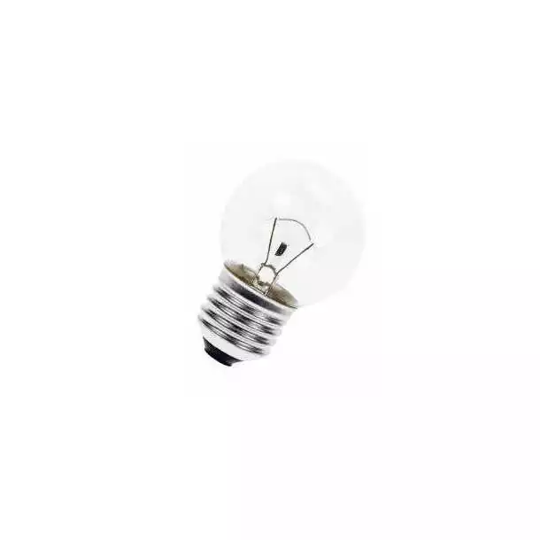 10 Ampoules 12V 40W E27 sphérique diamètre 45x75mm Vendu par 10 Prix Cassé