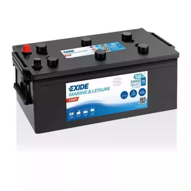 Seulement Aujourd'hui Batterie Exide START 12V 140A dimensions 513 x 189 x 223mm