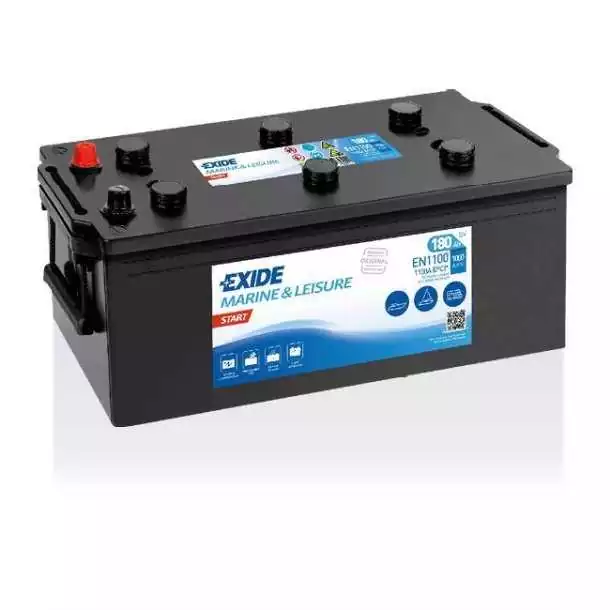 Batterie Exide START 12V 180A dimensions 513 x 223 x 223mm Achetez Aujourd'hui