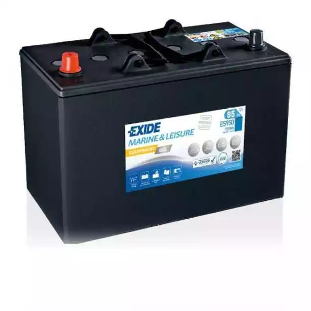 Must-Have Batterie EXIDE GEL 12V 85AH dimensions 349 x 175 x 235mm