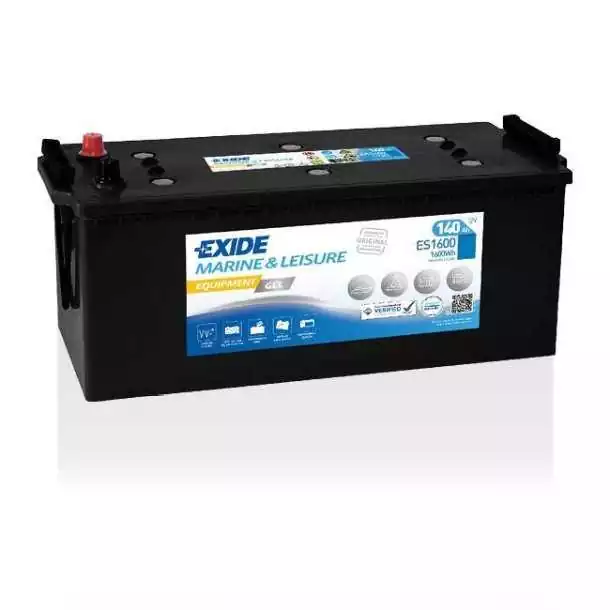 Prix Choc Batterie EXIDE GEL 12V 140AH dimensions 513 x 223 x 223mm