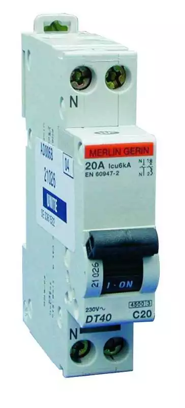 Disjoncteur modulaire 32A 230V Système Multi 9 DT 40 1 Pole et Neutre Acheter Direct