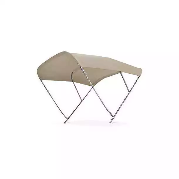 Bimini Inox beige Hauteur 137 cm Longueur 225 cm Largeur 245 cm Offre Spéciale