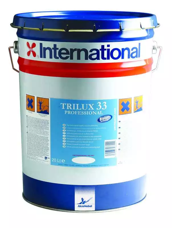 Antifouling Trilux 33 semi-érodable Noir 5L tous types de coques alu inclus Commander Maintenant