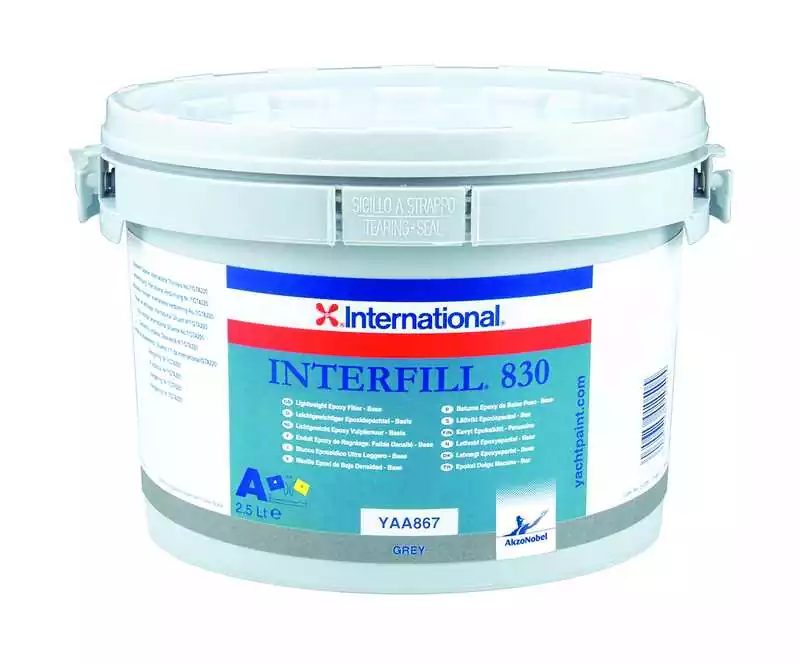 Interfill 830 Base 2.5L coque en acier aluminium et composite Offre Limitée