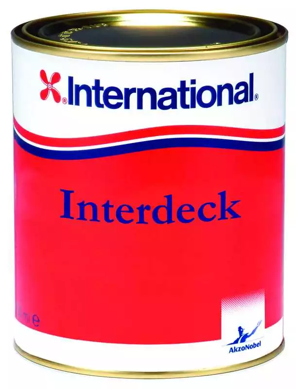 Vente Directe Interdeck Blanc 001 750ml pour ponts antidérapant résine polyuréthanne dure