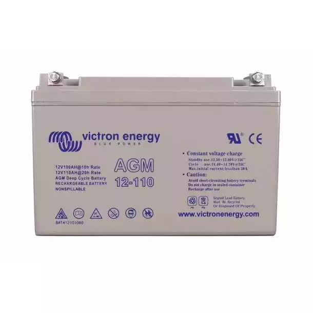 Marque Batterie AGM Deep cycle 12V 110Ah sans entretien