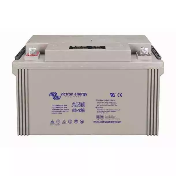 Batterie AGM Deep cycle 12V 130Ah sans entretien Retour Gratuit