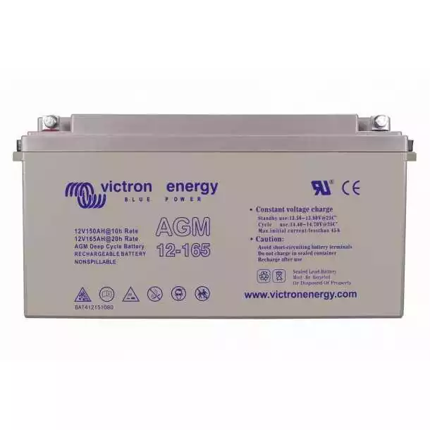 Nouveauté Batterie AGM Deep cycle 12V 165Ah sans entretien