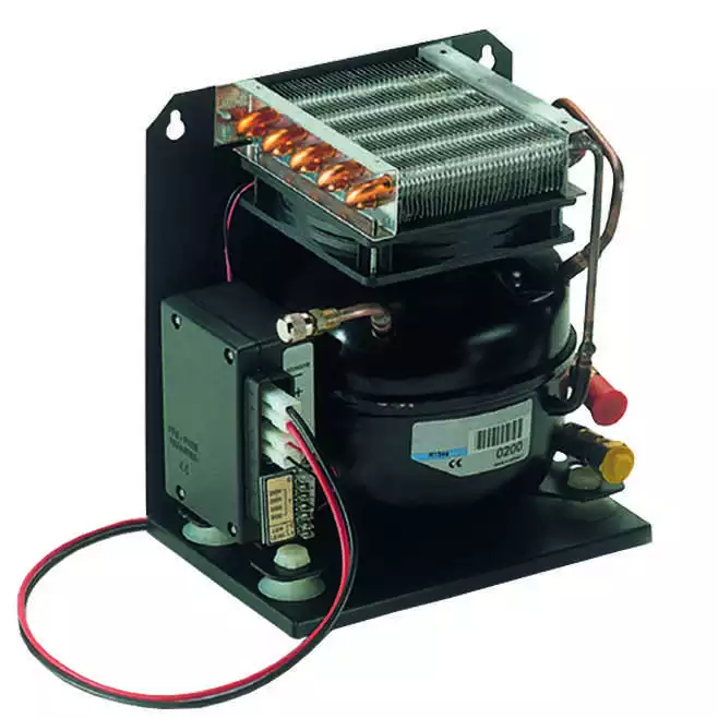 Réduction Groupe froid ND35 VR-V 12/24V 60 à 200L raccords à souder