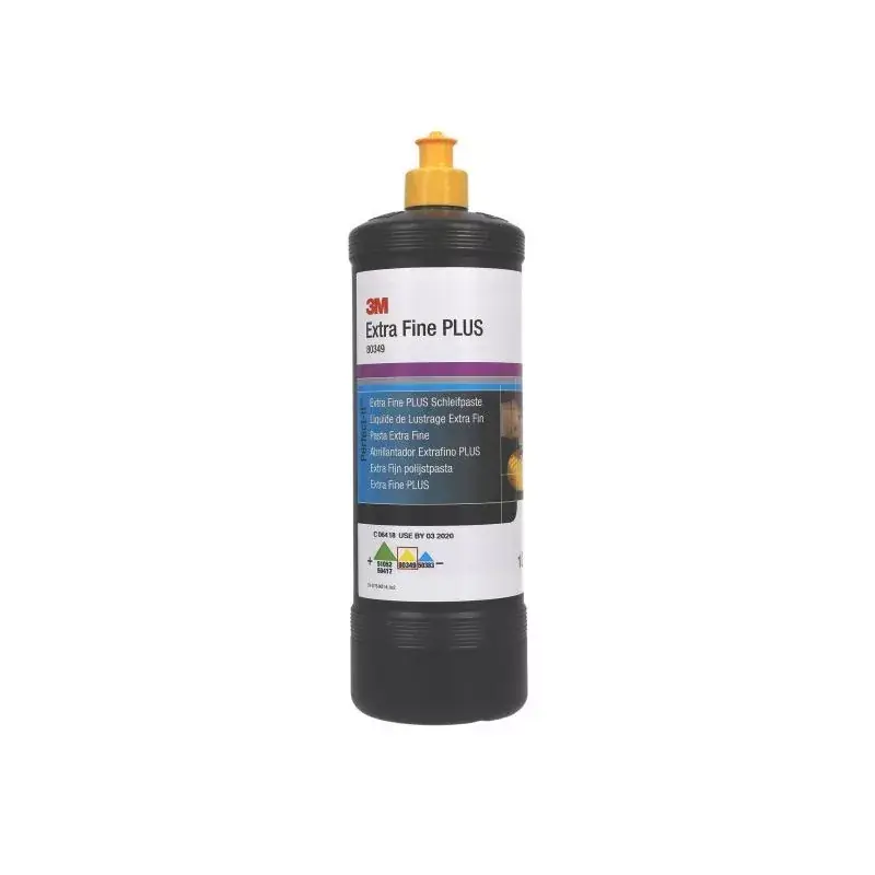 Promotion Liquide de lustrage extra fin bouchon jaune 1L 3M Perfect-it III