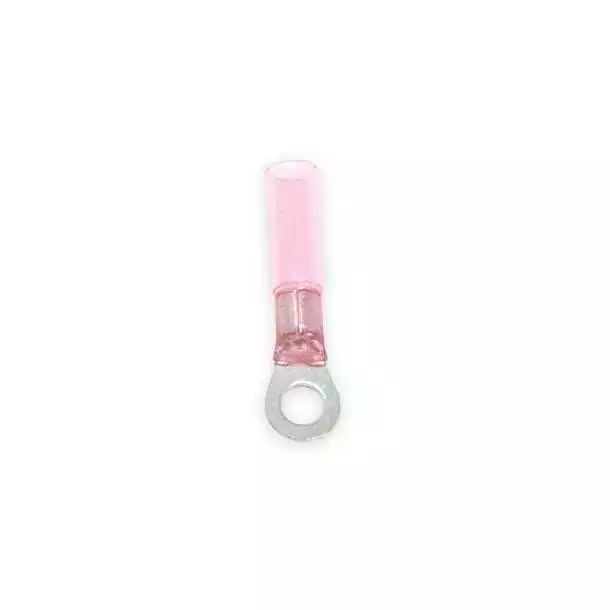 Prix Cassé 100 Cosses anneau rouge diamètre 10mm thermorétractables câble 0,5-1,5mm²