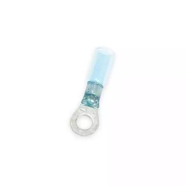 Produit De Marque 100 Cosses anneau bleu diamètre 6mm thermorétractables câble 1,5-2,5mm²