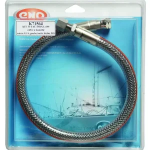 Acheter Direct Tuyau Flexinox Marine 100mm pour coffre bouteille CE Entrée G1/4 F Sortie Olive 8mm