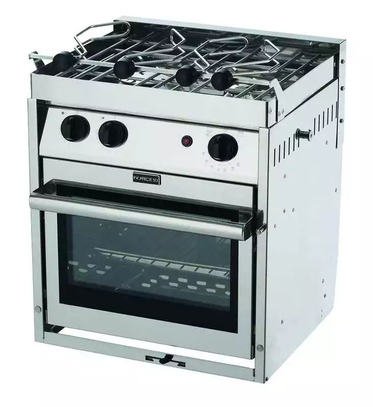 Livraison Express Cuisinière inox 2 feux avec four 23 Litres