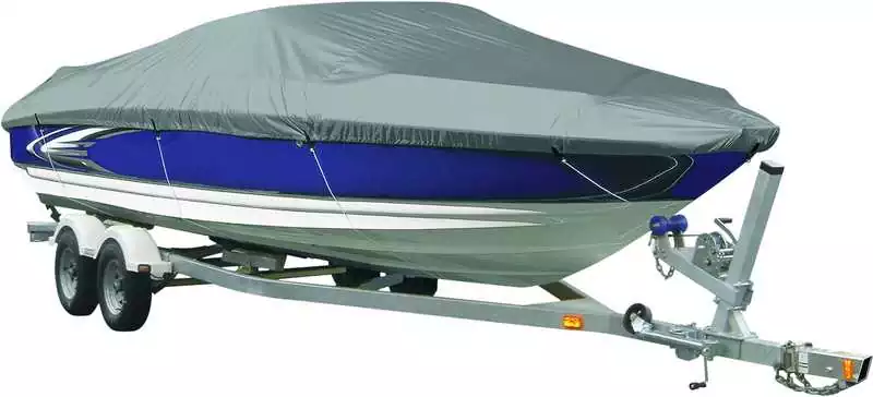 Housse bateau de 4,25 à 4,90m renforcée Largeur 1,80m polyester 300D Vente Directe