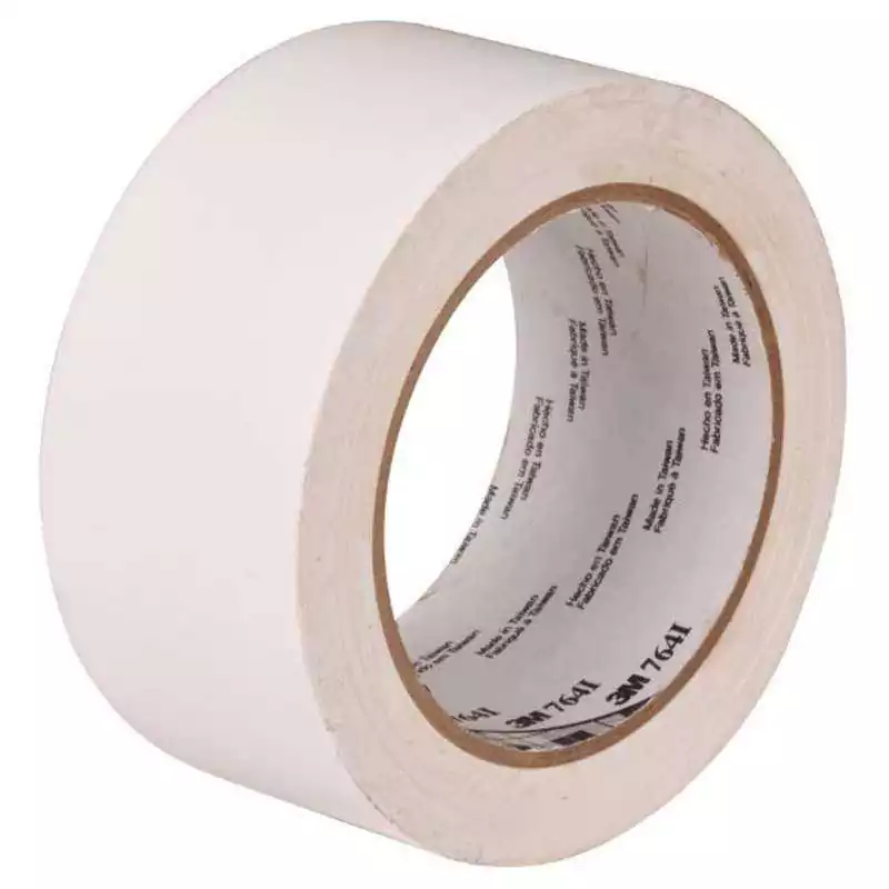 Promotion Saisonnière Rouleau PVC Blanc 50mm x 33m Ruban vinyl 3M