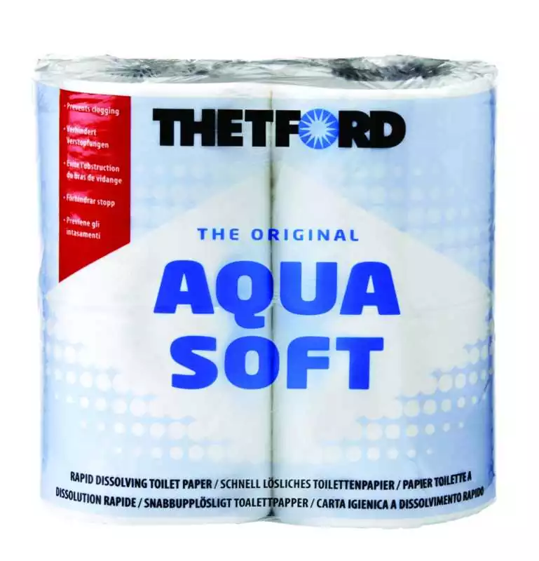 Papier wc Aqua Soft 4 rouleaux Paiement Sécurisé