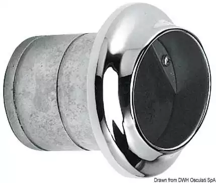 Jusqu'à Épuisement Des Stocks Echappement avec clapet anti-retour diamètre 125mm inox poli