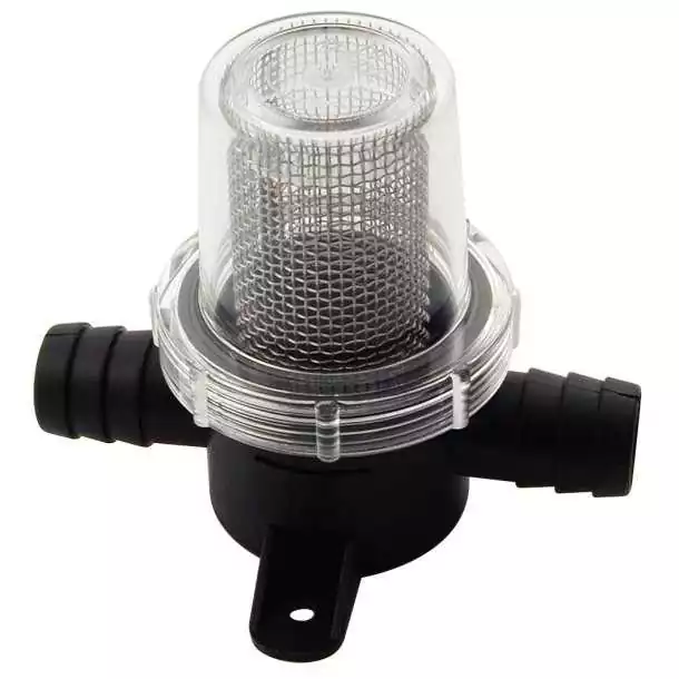 Filtre pompe à eau Entrée sortie annelés diamètre 12,7mm Seulement Aujourd'hui