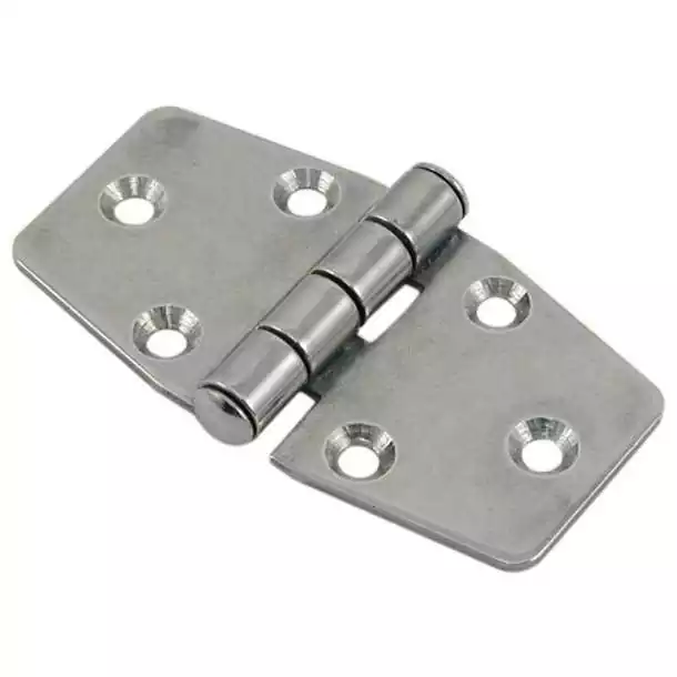 Charnière hexagonale inox axe imperdable 80x40mm lot de 2 Affaire À Saisir