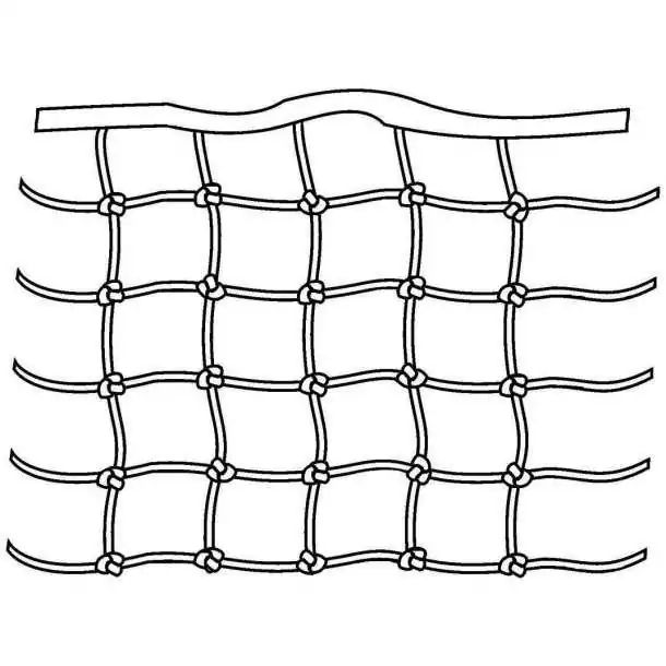 Filet de filière blanc Hauteur 60cm Longueur 100m mailles nouées carrées Commande En Gros
