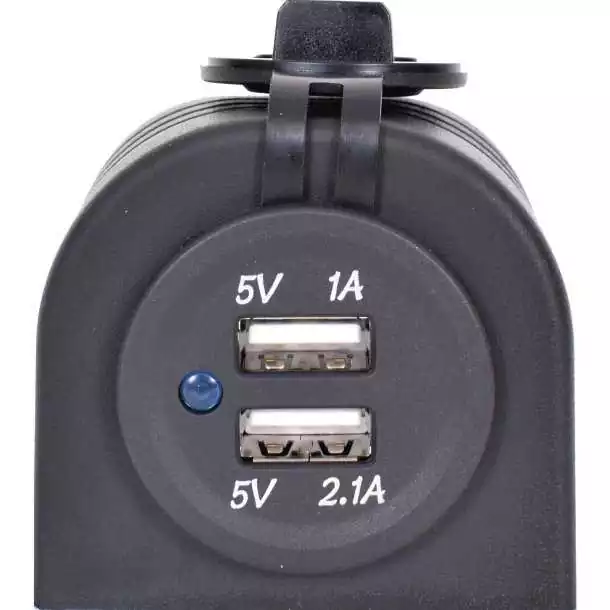 Double prise USB femelle en saillie Haute Qualité