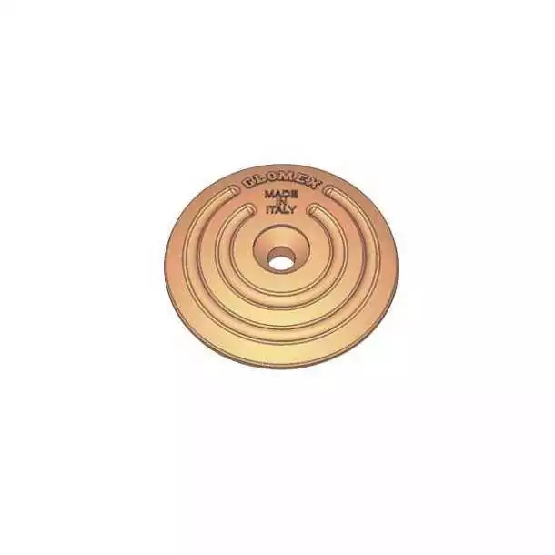 Dernier Modèle Plaque de masse bronze diamètre 55mm