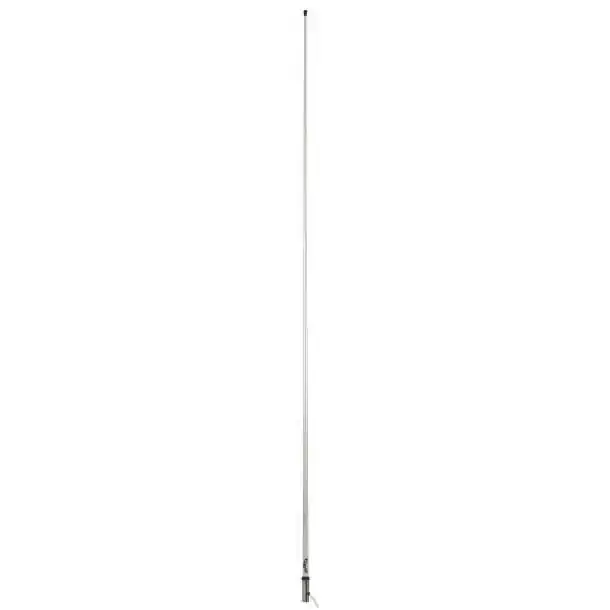 Antenne VHF RA1225HP 6db fouet fibre 2,4m câble 6m embase inox Usine Directe