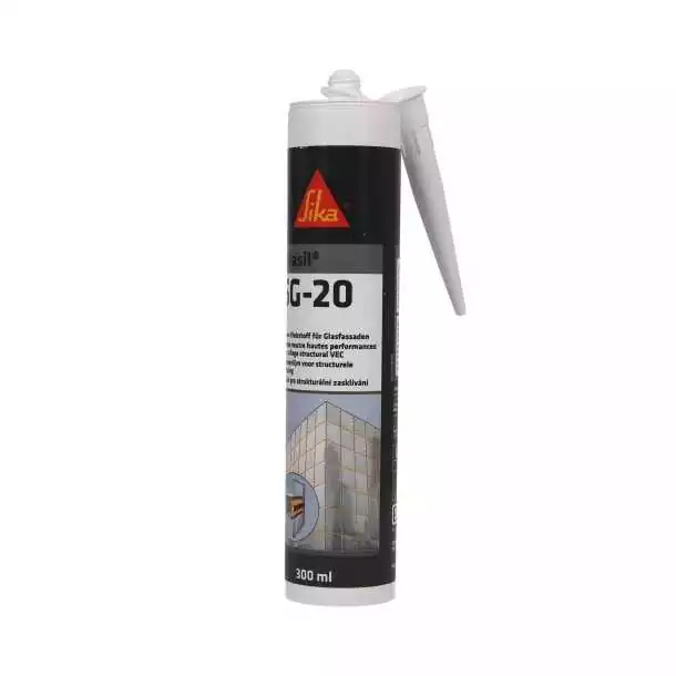 Promotion Saisonnière SG20 noir 300ML collage et l‘étanchéité de vitrage