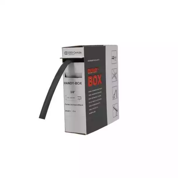Must-Have Gaine 19.0mm noir avant rétractation Dévidoir 4m