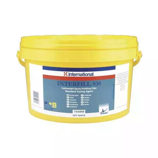 Meilleur Choix Interfill 830 durcisseur standard 10L coque en acier aluminium et composite