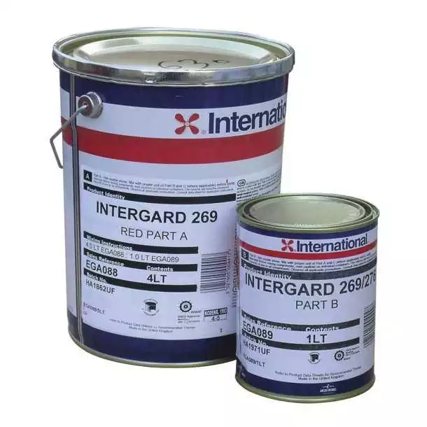 Commander Maintenant Intergard 269 rouge base 4L primaire époxy bi-composant pour acier