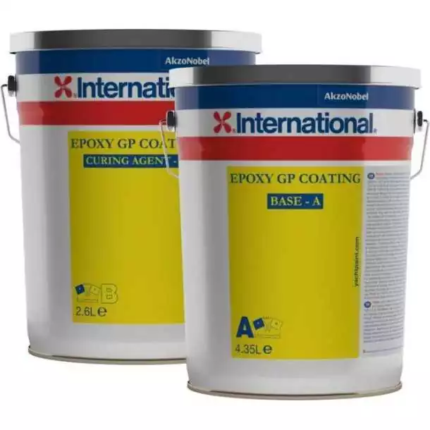 Epoxy GP Coating base blanc 4.35L Primaire pour acier alu et bois Achat Immédiat