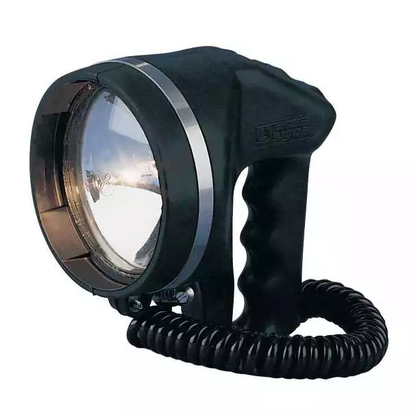 Projecteur à main 12V 70W puissance de 2500 lm Câble spirale de 3.5m Achetez Aujourd'hui