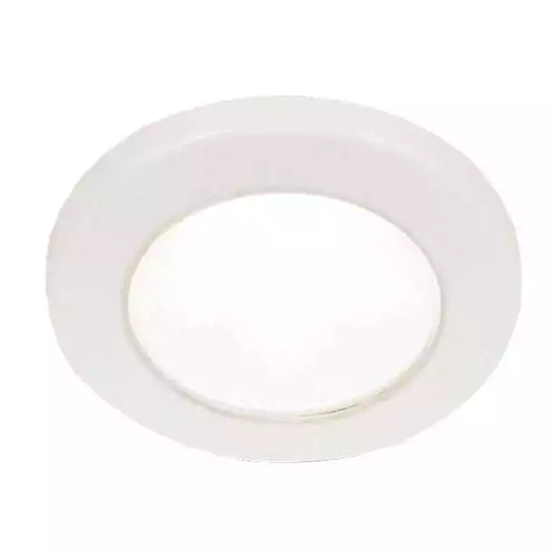 Plafonnier EuroLED 75 à visser blanc éclairage blanc 24V Diamètre 72mm Meilleur Choix