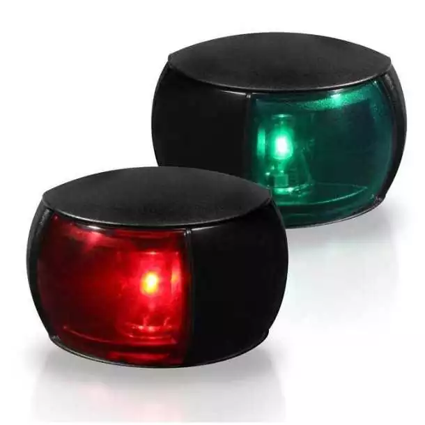 Feux de navigation 112,5° rouge et vert 2mn noir NaviLED Meilleur Choix