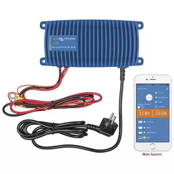 Meilleur Prix Chargeur Victron Blue Smart IP67 – 12V 17A – Étanche & Bluetooth – Chargeur marin robuste