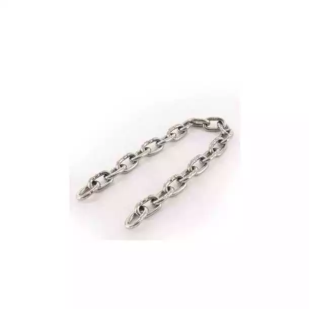 Chaîne inox A4 maillons courts Diamètre 5 x 18,5mm Vendu par 50m Jusqu'à Épuisement Des Stocks