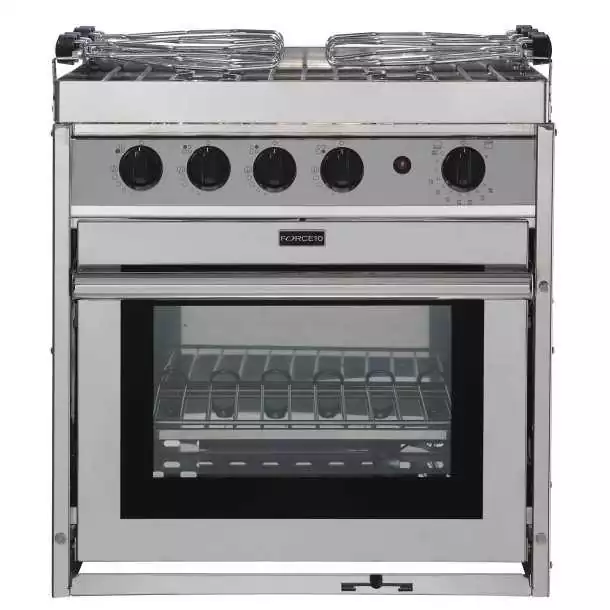 Retour Gratuit Force 10 gaz 4 feux Four Grill sur cardan North America Standard