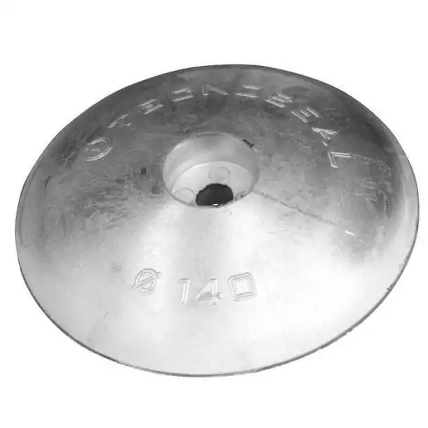 Acheter En Ligne Anode zinc rosace de gouvernail la paire diamètre 140mm vrac + vis