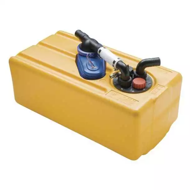 Réservoir rigide eaux grises eaux noires 53L avec pompe 12V 19L/min Quantité Limitée