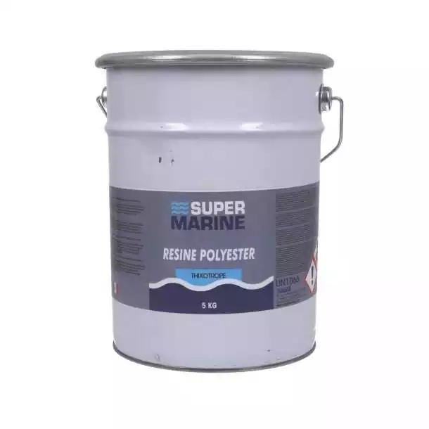 Usine Directe Résine polyester thixotrope sans catalyseur 25kg