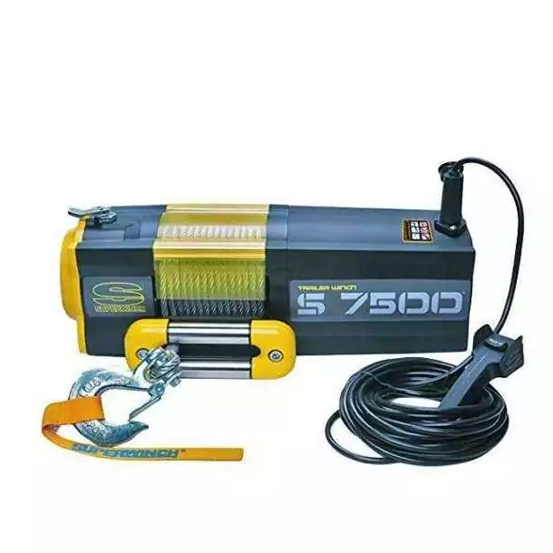 Nouvelle Collection Treuil électrique S7500 3402kg 12V câble en acier