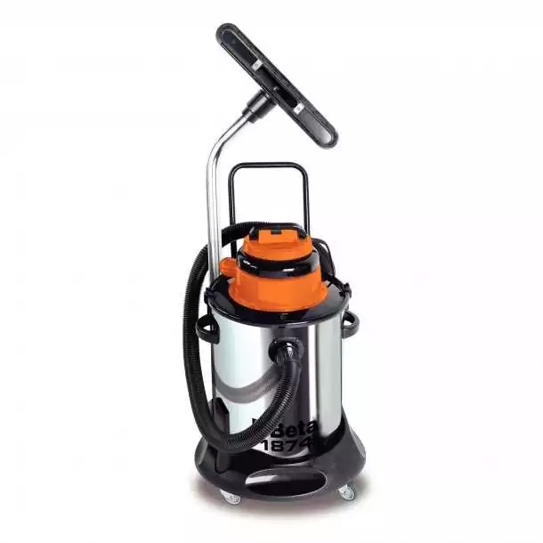 Aspirateur 50L inox 1350W 230V Paiement Sécurisé
