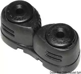 Taquet coinceur pour bouts 2-8mm Entraxe trous 27mm Charge maxi 120kg Affaire À Saisir