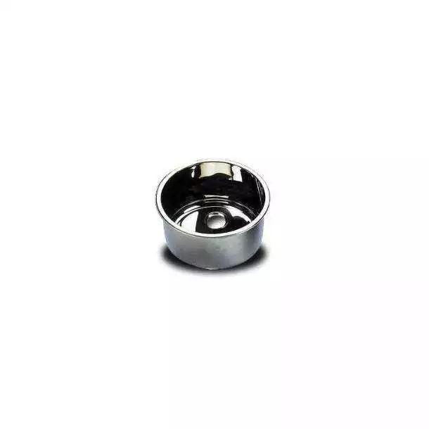Produit De Marque Évier rond inox poli diamètre 30cm évacuation sur côté Évier livré sans bonde